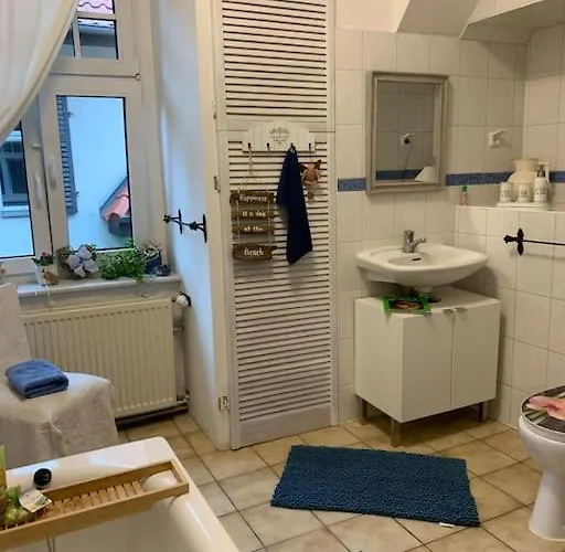 100 Qm Am Heiligen Brunnen 公寓 奎德林堡